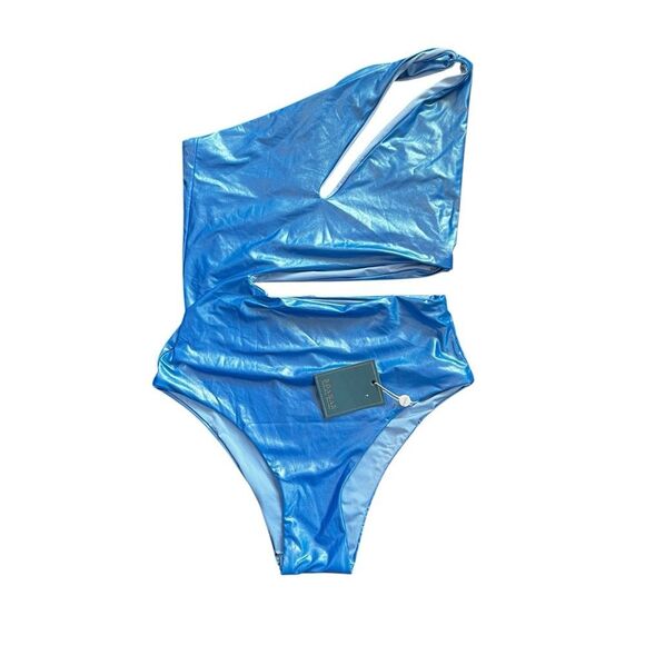 BOAMAR x Revolve Etro One Piece Swimsuit in Wet Ocaso - Size Large NWT - Picture 2 of 6